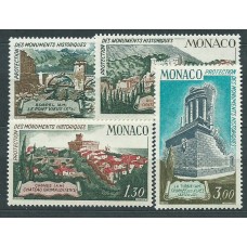 Monaco Correo 1971 Yvert 851/54 ** Mnh