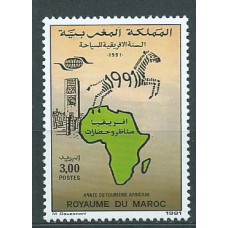 Marruecos Frances - Correo 1991 Yvert 1113 ** Mnh