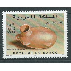 Marruecos Frances - Correo 1997 Yvert 1206 ** Mnh  Cerámica