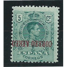 España Variedades 1920 Edifil 292hi * Mh Habilitación Invertida