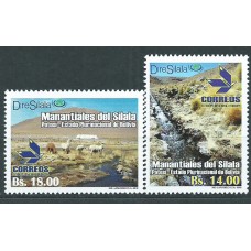 Bolivia Correo 2016 Yvert 1599/1600 ** Mnh Silala