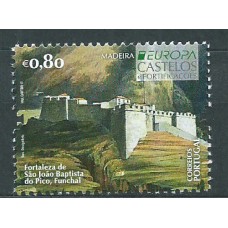 Tema Europa 2017 Madeira Yvert 378 ** Mnh Castillos