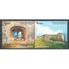 Tema Europa 2017 Bosnia Herzegovina Yvert 766/67 ** Mnh Castillos