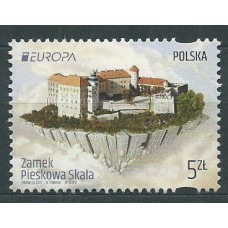 Tema Europa 2017 PoloniaYvert 4525 ** Mnh Castillos