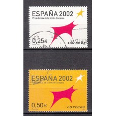 España II Centenario Correo 2002 Edifil 3865/6 usado
