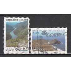 España II Centenario Correo 2002 Edifil 3884/5 usado