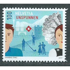 Suiza - Correo 2017 Yvert 2413 ** Mnh Festival de Unspunnen