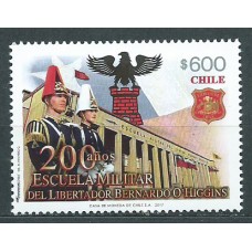 Chile Correo 2017 Yvert 2115 ** Mnh 200 Años Escuela Militar