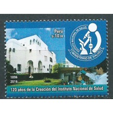 Peru Correo 2016 Yvert 2112 ** Mnh Instituo Nacional de Salud