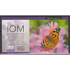 Man - Correo 2009 Yvert 1704 Carnet ** Mnh Fauna mariposas