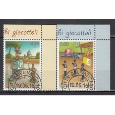 Vaticano - Correo 2015 Yvert 1688/89 usado  Europa