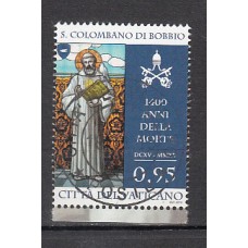 Vaticano - Correo 2015 Yvert 1709 usado  San Columban