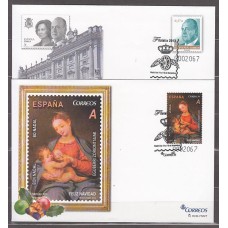 España II Centenrio Sobres Enteros Postales 2013 Edifil 139/40 usado