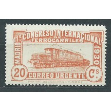 España Sueltos 1930 Edifil 482 * Mh Ferrocarriles