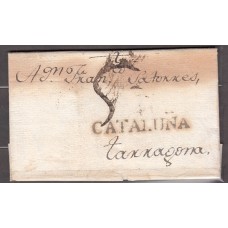 Carta DP.5 - Tortosa a Tarragona (21 sept.1803) PE.6 y porteo 5 manuscrito