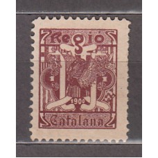 Viñetas - Regio Catalana de 1900 en color marrón