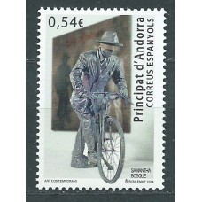 Andorra Española Correo 2014 Edifil 418 ** Mnh