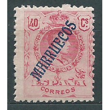 Marruecos Sueltos 1914 Edifil 37 ** Mnh