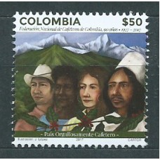 Colombia Correo 2017 Yvert 1825 ** Mnh Cafeteros