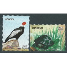 Peru Correo 2017 Yvert 2101/2 ** Mnh Fauna