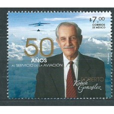 Mexico Correo 2016 Yvert 3020 ** Mnh Servicio Aviación