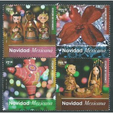 Mexico Correo 2016 Yvert 3022/25 ** Mnh Navidad