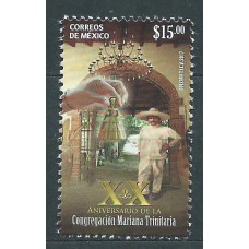 Mexico Correo 2017 Yvert 3032 ** Mnh Congregación Trinitaria