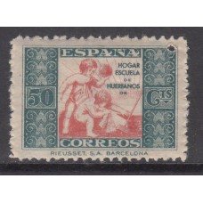 España Beneficencia 1934 Edifil 5 ** Mnh Punto de aguja