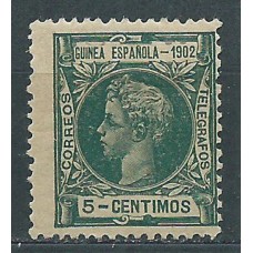 Guinea Sueltos 1902 Edifil 1 * Mh