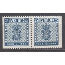 Suecia - Correo 1955 Yvert 395ab ** Mnh