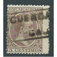 España Sueltos 1889 Edifil 219 usado Matasello Carteria Horcajo