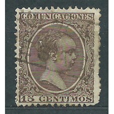 España Sueltos 1889 Edifil 219 usado Matasello Carteria Mesas