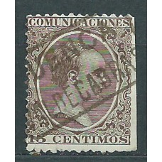 España Sueltos 1889 Edifil 219 usado Matasello Carteria Valdecabras