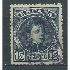 España Sueltos 1901 Edifil 244 usado Matasello Carteria Canalejas