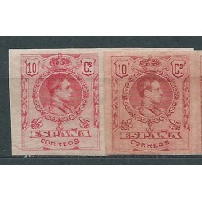 España Variedades 1909 Edifil 269s/269sa * Mh