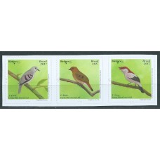 Brasil Correo 2017 Yvert 3630/32 ** Mnh Aves