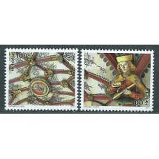 Suiza Correo 2017 Yvert 2426/27 ** Mnh 500º Catedral de Berna