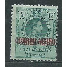 España Variedades 1920 Edifil 292hh * Mh Habilitación doble