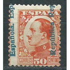 España Variedades 1931 Edifil 601hdh * Mh Habilitación a Caballo
