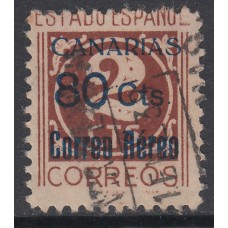 Canarias Correo 1938 Edifil 38 Usado