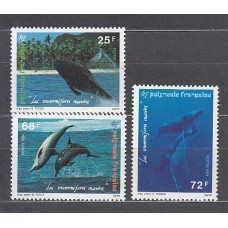 Polinesia - Correo Yvert 450/2 ** Mnh   Fauna Marina