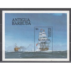 Barbuda - Hojas Yvert 77 ** Mnh  Barcos