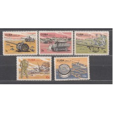 Cuba - Correo 1965 Yvert 876/80 ** Mnh