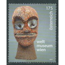 Austria Correo 2017 Yvert 3189 ** Mnh Museo de Etnologia de Viena