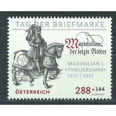 Austria Correo 2017 Yvert 3186 ** Mnh Dia del Sello