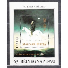 Hungria - Hojas 1990 Yvert 213 ** Mnh  Pintura