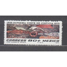 Mexico - Correo 1975 Yvert 824 ** Mnh  Corte de justicia