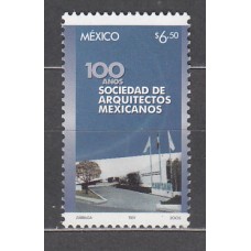Mexico Correo 2005 Yvert 2106 ** Mnh  Sociedad de Arquitectos
