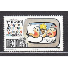 Mexico - Aereo Yvert 412 ** Mnh  Televisión infantil