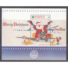 San Vicente-Grenadines - Hojas Yvert 60 ** Mnh  Navidad Walt Disney